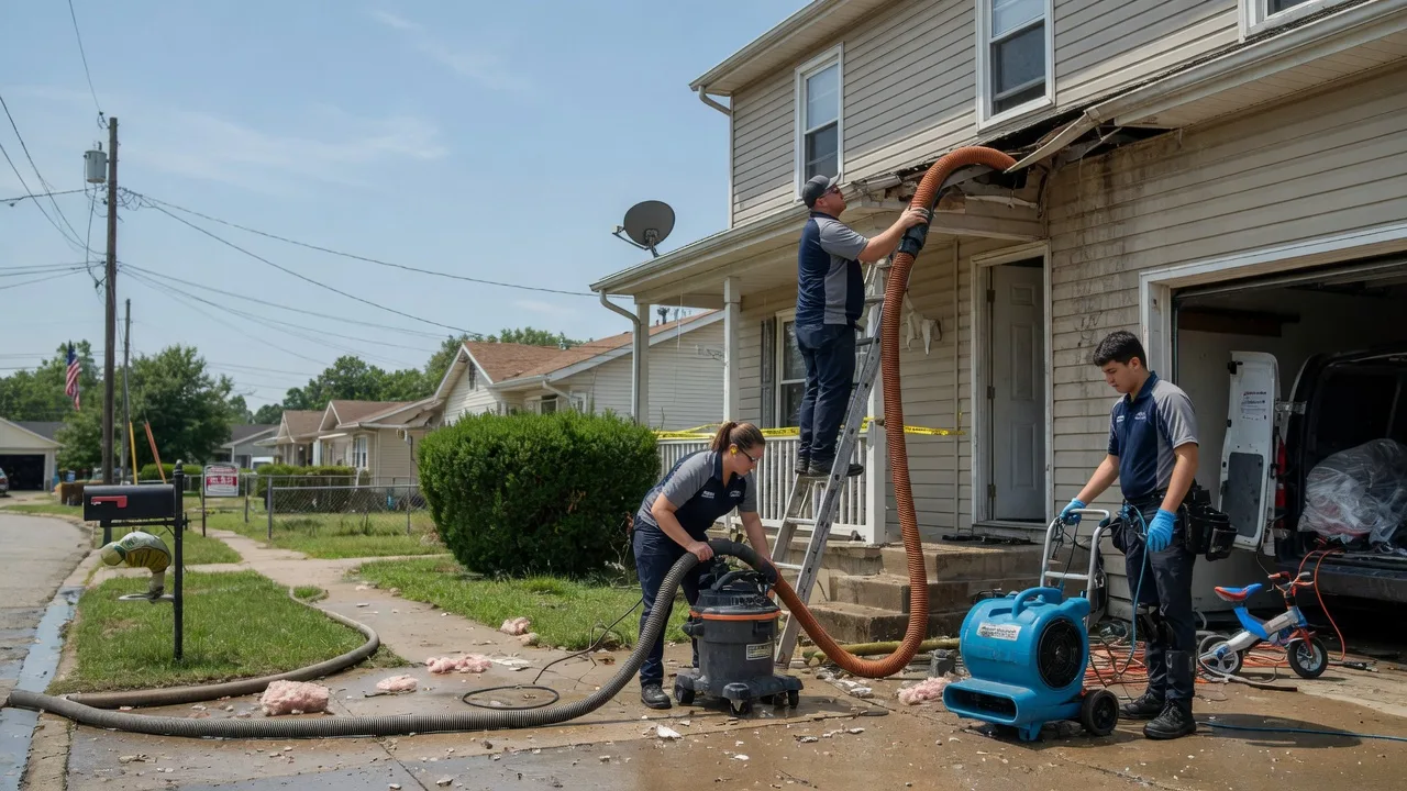Water Damage Restoration in Pawnee, IL near me